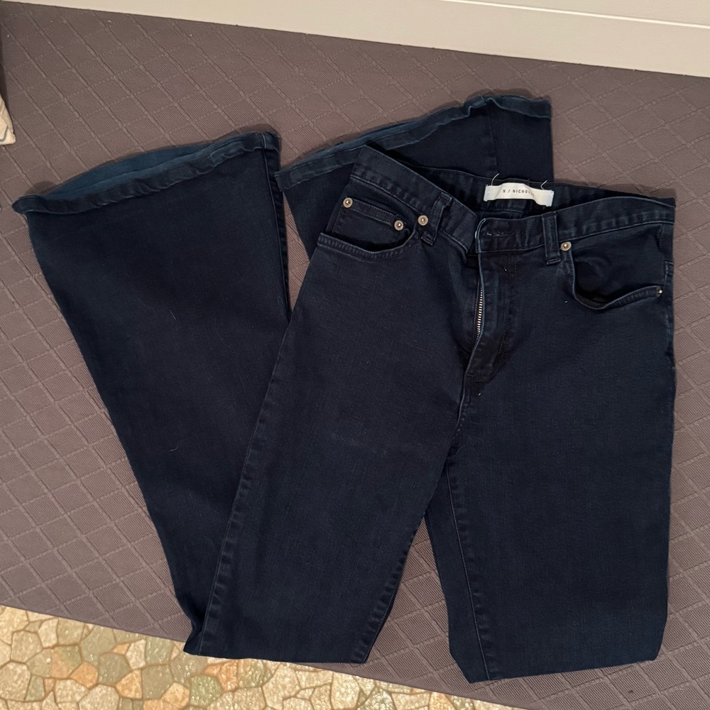 NICHOLAS Midnight Blue Denim Pants, Women’s 26